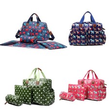 Dog/Elephant/Polka Dot Pattern Baby Nappy Changing Hospital Diaper Maternity Bag