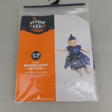 Baby Navy Moonlight Witch Dress Halloween Costume 12-18 Months