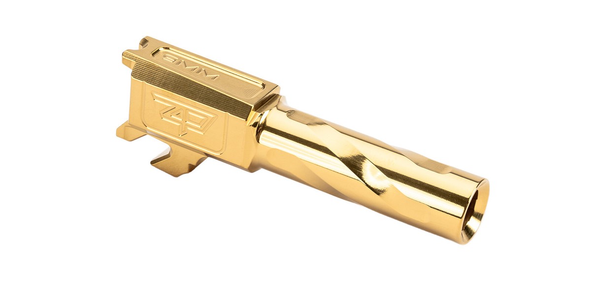 HYKE ボールバングル ゴールド Zaffiri Precision - Springfield Hellcat Match-Grade Barrel - Gold