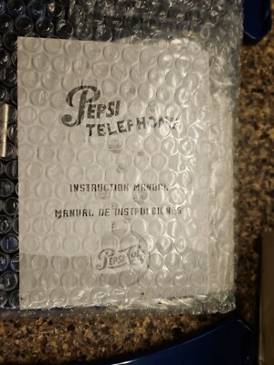 Pepsi Cola 1995 Vending Machine Looking Telephone Phone Nostalgic
