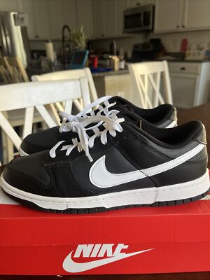 Nike Dunk Low Black White (2022) - Reverse Panda\'s Size 9 Men\'s  DJ6188-002 This Nike Dunk Low Reverses The Classic Panda Look main image 2