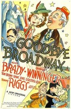 Goodbye Broadway poster Alice Brady Charles Winninger second Old Movie Photo