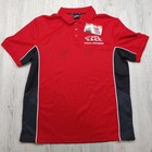 Holden Racing Team 2009 Member Polo Shirt Red Size M Signed Skaife Tander V8 NWT