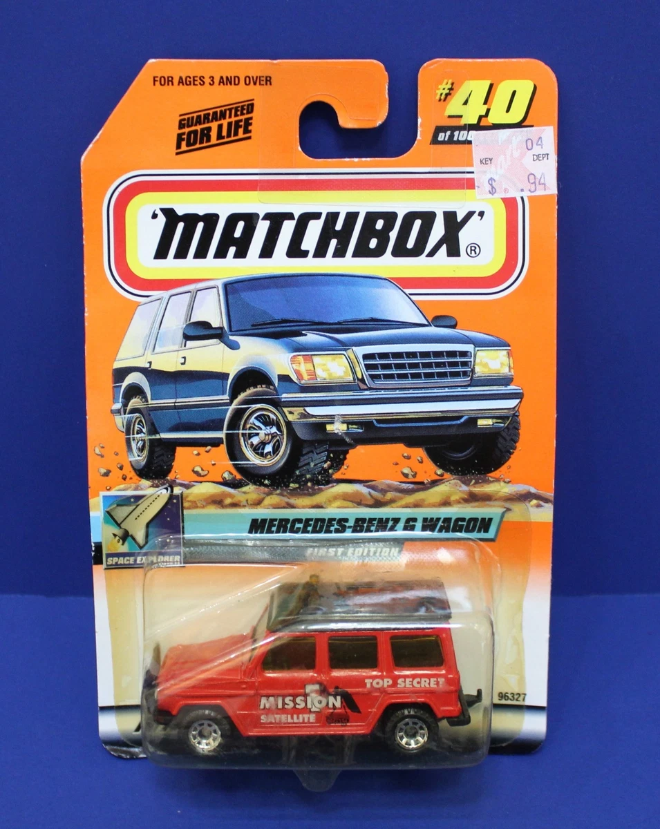 Matchbox 40 Mercedes Benz G Wagon premi re dition mission satellite MOC 1999