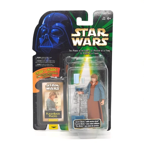 Star Wars Power of the Force Aunt Beru figure Hasbro Flashback Vintage 1998 NEW