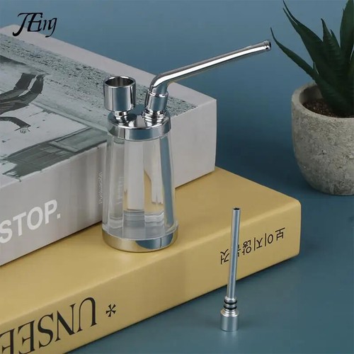 Tragbare Wasserbong Rauchpfeife Rauchen Pfeifen Mini Klein Tabak Wasserpfeife Shisha - Bild 8 von 24