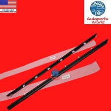 Genuine Oem Toyota 93-98 Supra Outer Front Right Left Door Belt Molding Set