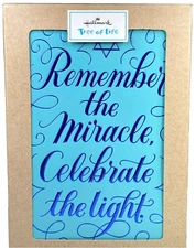 Hallmark Tree Of Life Hanukkah Miracle Cards Box Of 16 Cards & 17 Envelopes New