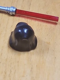 Lego Star Wars Darth Maul Minifigure W/ Crown Hood & Red Lightsaber From 7961