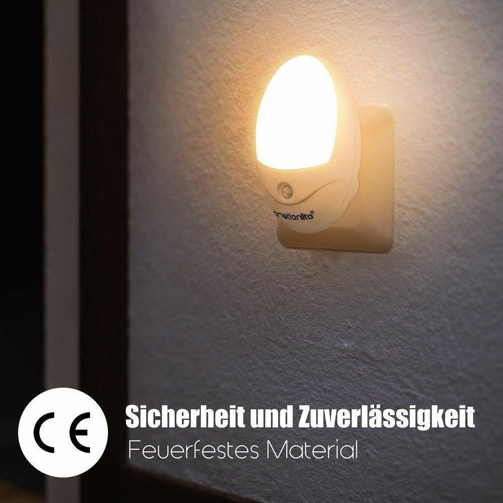 (set of 10) LED Motion Sensor activated Night Lights,Emotionlite EU Plug,Warm Świetne oferty, klasyka