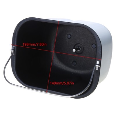 Rectangular Bread Machine Liner Mixing Bread Bucket Bread Pan for Bread Machine