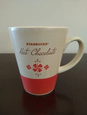Starbucks Coffee Mug Cup Hot Chocolate 15 oz Ivory Ceramic Fall Winter Latte