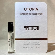 Tumi UTOPIA (Experience Collector) Extrait de Parfum Sample Spray .067oz, 2ml