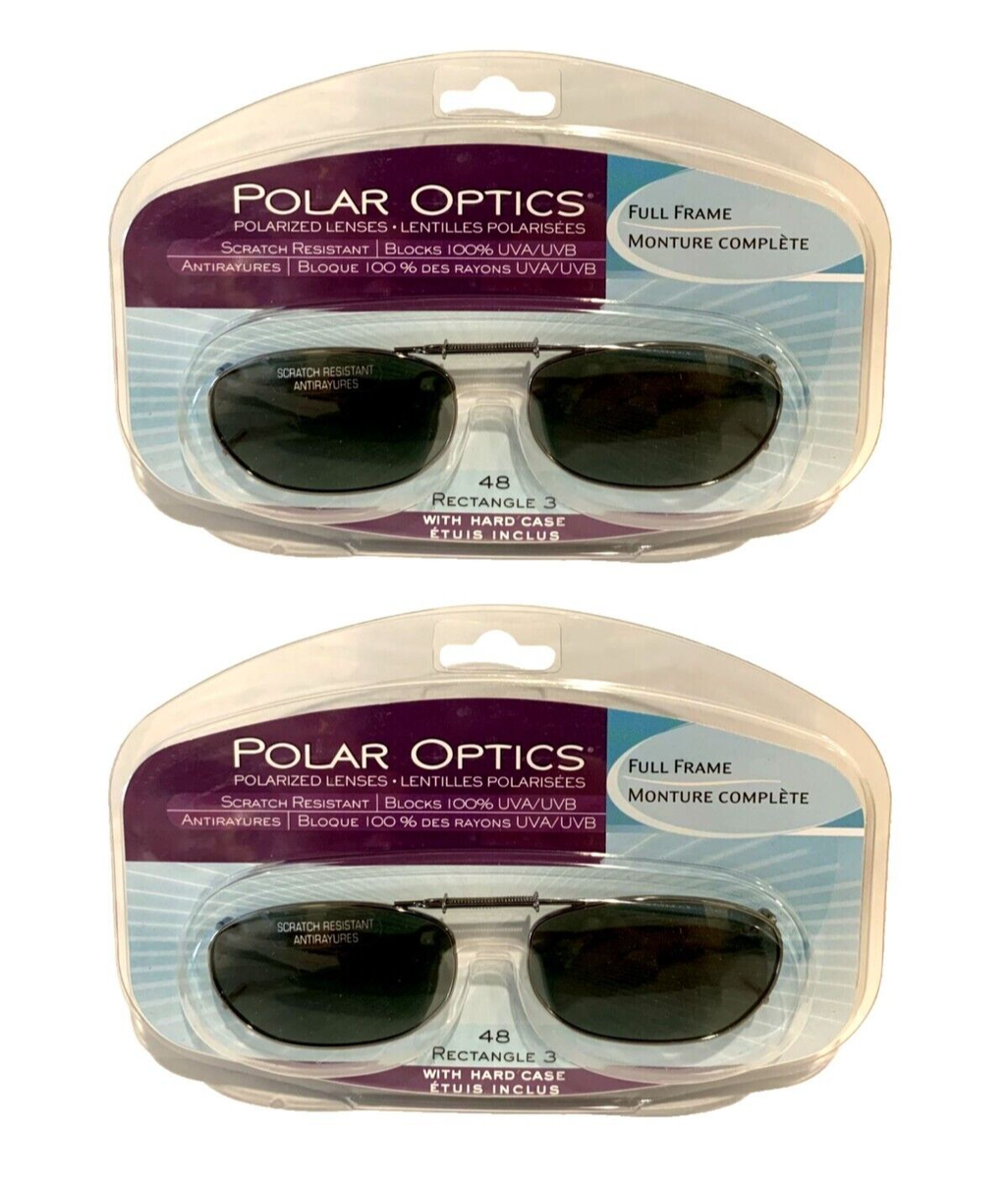Polar Optics 48 rec Polarized Black Full Frame clip on