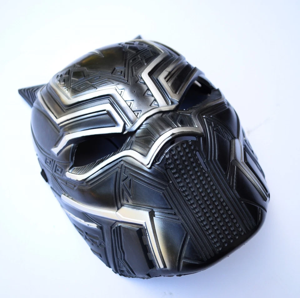 Black Panther Halloween Mask Costume Party Face Mask Superhero 2019 - Image 3 of 4