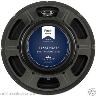 Eminence TEXAS HEAT 12'' Guitar Speaker - 8 ohm 150 Watt NEW - FREE SHIPPING!
