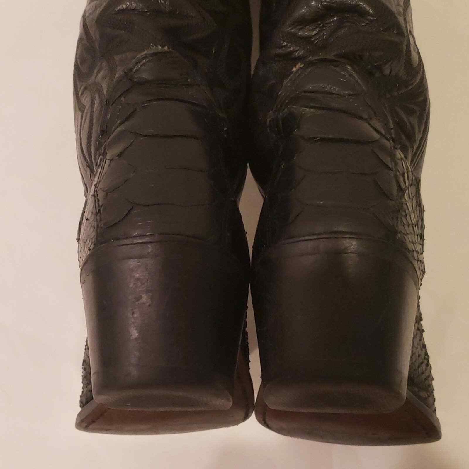 Women's, Western Python Snakeskin  front / Leathe… - image 4