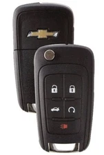 Chevrolet Flip Remote Key 2010-2017 5 Buttons Chevy LOGO Top Quality