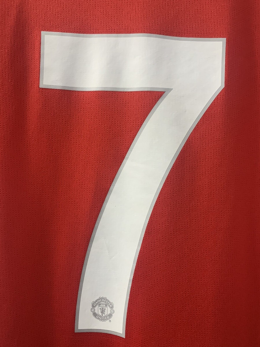 Manchester United Jersey 09/10 CL Home Shirt | eBay