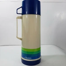 Vintage Aladdin’s Plastic Quart Thermo Bottle EC 