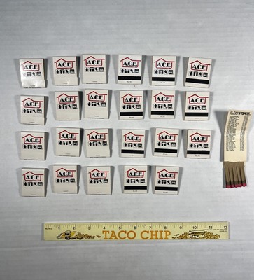 Vintage ACO Hardware Store Matchbooks Lot Of 24 New Vintage Local Michigan
