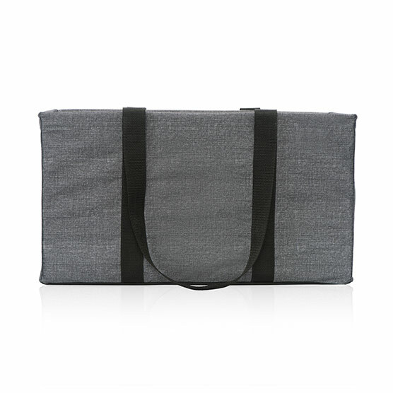 Thirty-One 31 Large Utility Tote Retired Charcoal Crosshatch New/Unused |  Ebay