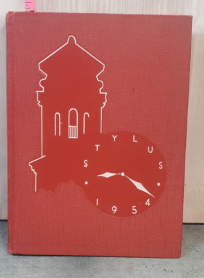 1954 Glendale High School the Stylus Yearbook Year Book