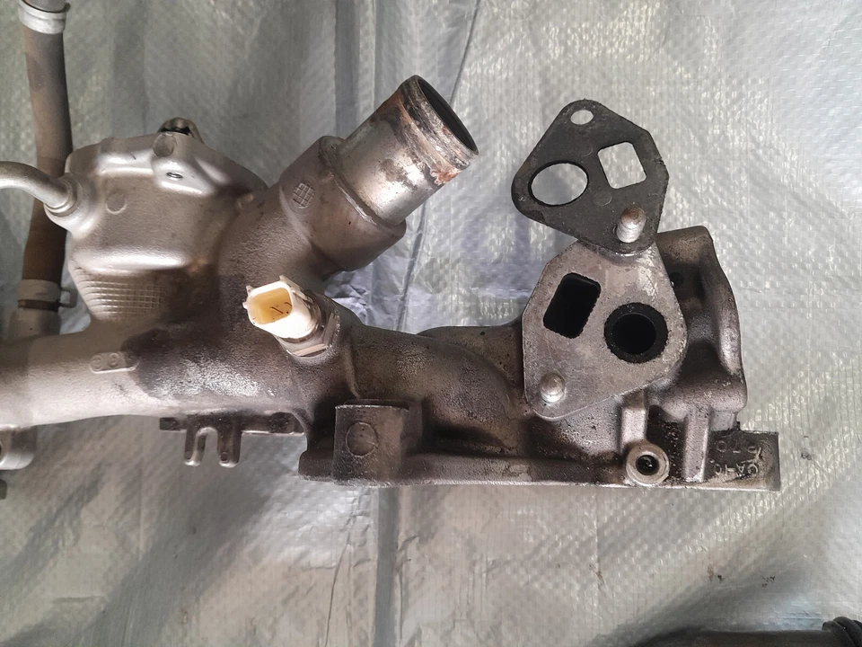 TERMOSTATO UNIDAD CARCASA TUBO CRUZADO REFRIGERANTE ACURA MDX 2010-2013 2012 Foto 3 de 4