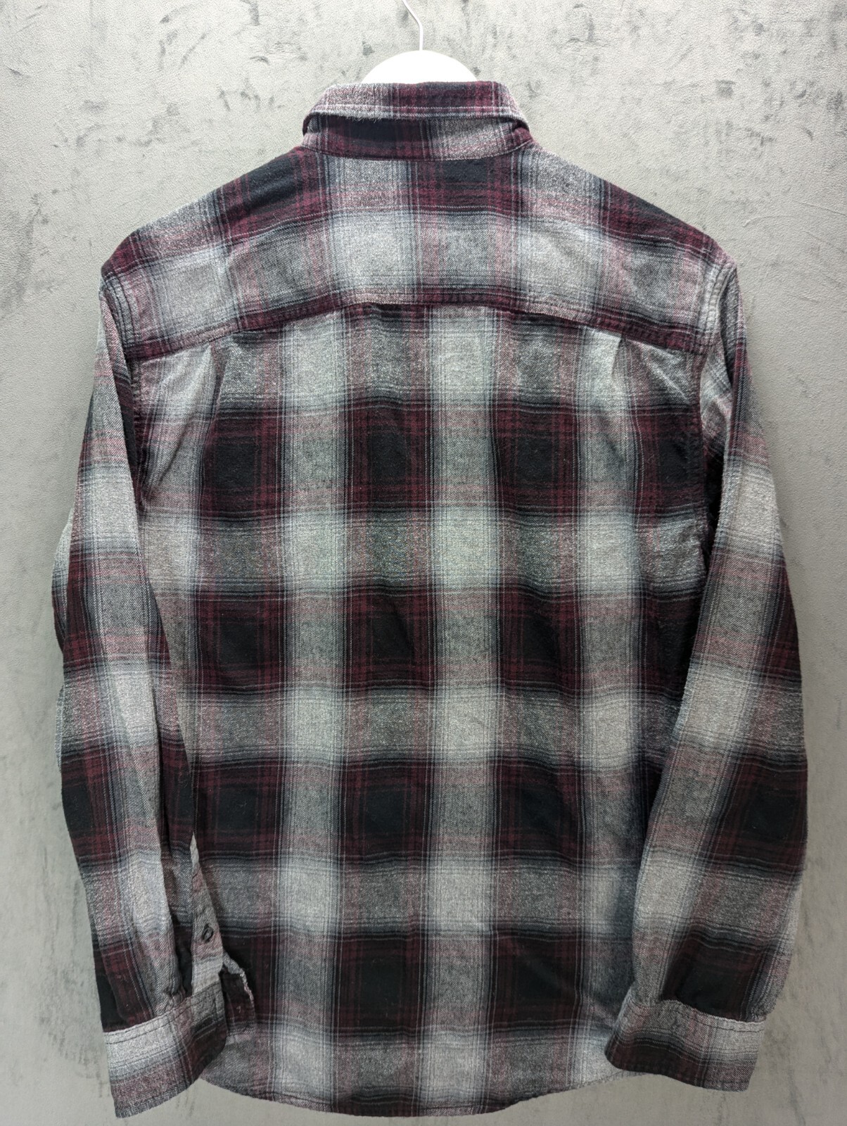 Flannel Lumberjack Shirt Men's Size Medium Plaid Cotton Imported From The USA image 8
