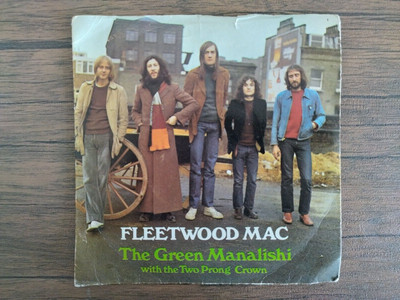 1970 Fleetwood Mac The Green Manalishi / World In Harmony 7'' 45 A1/B1 RS 27007