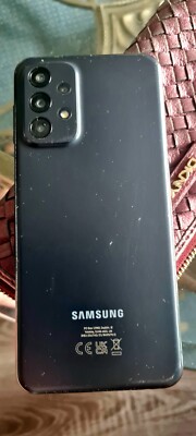 SAMSUNG GALAXY A23 5G  sw 50 mit Tasche - Geldbörse     Ladekabel            
