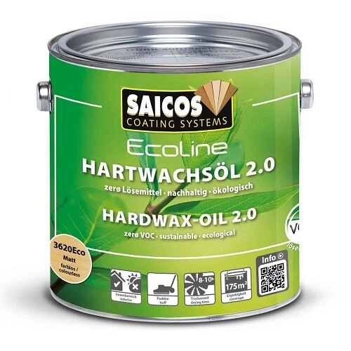 Saicos Ecoline Hartwachsöl 2.0 Matt