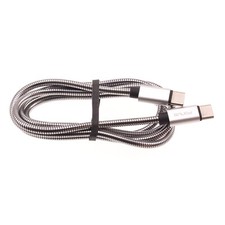 Type-C to USB-C 3ft Metal PD Cable Charger Cord Power Wire Sync for SmartPhones