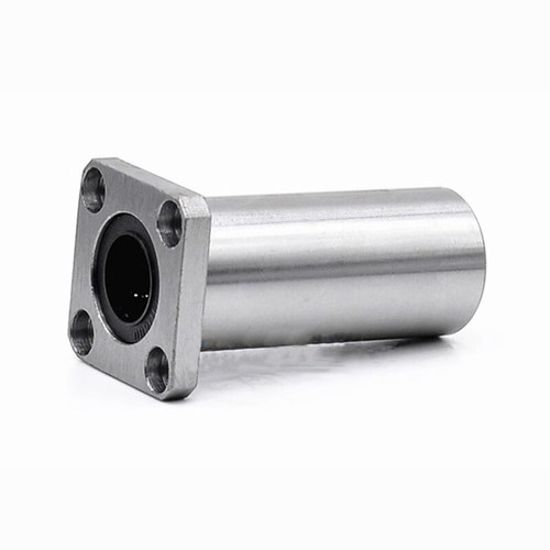 LMK6/8/10/12/13/16~60LUU Long Type Flange Bearing Bush Linear Shaft Bore 6-60mm - Picture 3 of 4