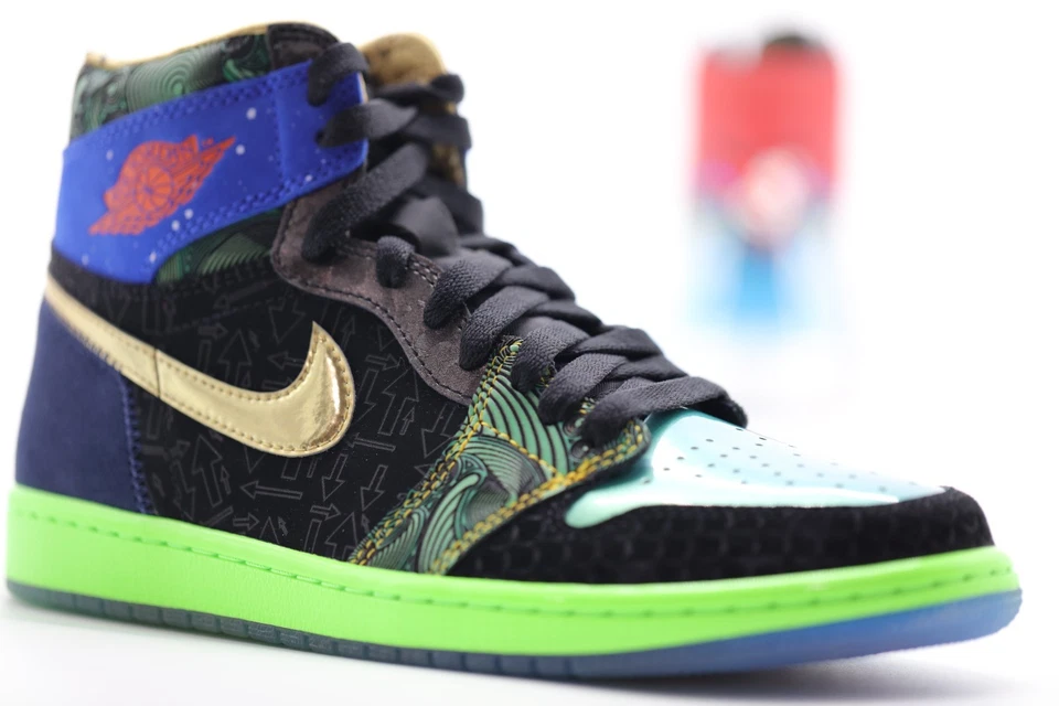 Nike Air Jordan I 1 💥 WHAT THE DOERNBECHER 💥 size 8 DS og all Promo SAMPLE - Image 2 of 4