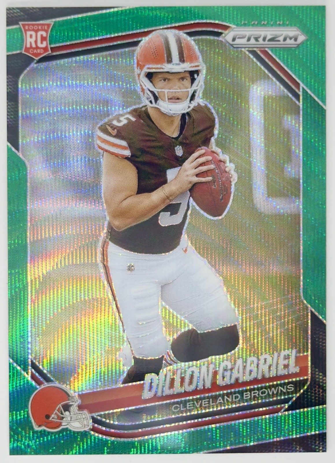2025 Panini Prizm #372 Dillon Gabriel Green Wave