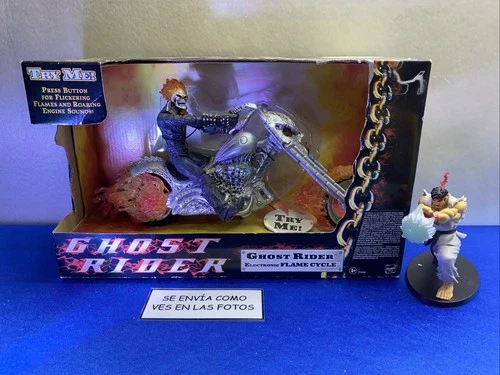 ELECTRONIC TOY GHOST RIDER ELECTRONIC FLAME CYCLE