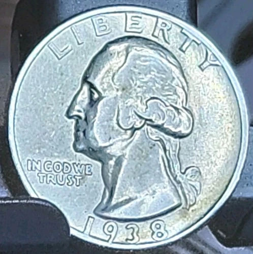 1938-S Washington Quarter ■ GEM/BU ■ #4062