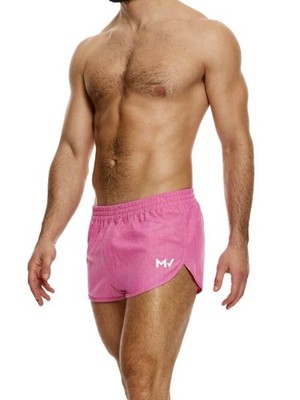 MODUS VIVENDI Leinen Shorts, kurzes Bein Jogging Style, viele Farben, leicht