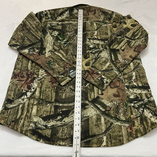 Browning Shirt Mens Extra Large Green Camouflage Odorsmart Break Up Infinity - Picture 18 of 23