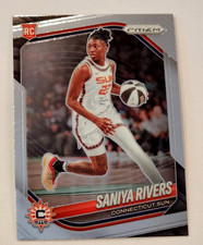 2025 Panini Prizm SANIYA RIVERS Rookie Card RC #131 Connecticut Sun
