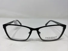 Designer Looks L3005 046 53-15-140 Black/Gray Full Rim Eyeglasses Frame TZ81