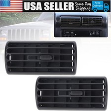 Center Dash Ac Vent Louver Outlet Insert Fit Jeep Cherokee Wrangler Tj 1997-06 Center Dash Ac Vent Louver Outlet Insert Fit Jeep Cherokee Wrangler Tj 1997-06