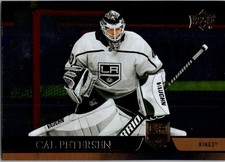 2020-21 UPPER DECK BASE SILVER FOIL CAL PETERSEN LOS ANGELES KINGS #565