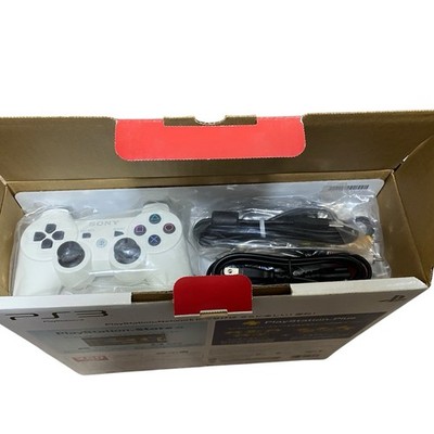 Sony PS3 Super Slim Console - CECH-4200B LW White Open And Unused
