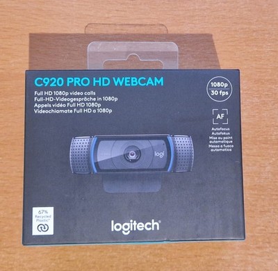 NEU & OVP: Logitech C920 HD Pro Webcam   Full HD 1080p   Ungeöffnet