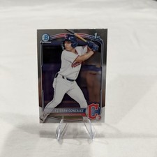 2025 Bowman Baseball #BCP-70 Esteban Gonzalez 1st Bowman Chrome
