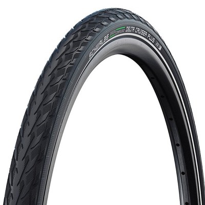 Schwalbe Delta Cruiser+ 26x2.0 E-Bike Puncture Guard Wire TPI 70 Black/Brown