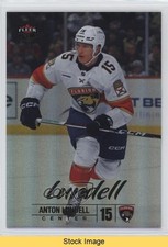 2024-25 Upper Deck Fleer Ultra Rainbow Foil Anton Lundell #53 READ 0l3