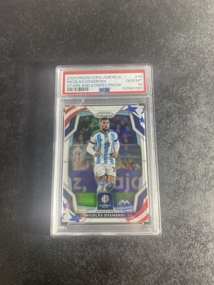 Panini 2024 Prizm CONMEBOL Copa America Nicolas Otamendi #14 PSA 10 S&S